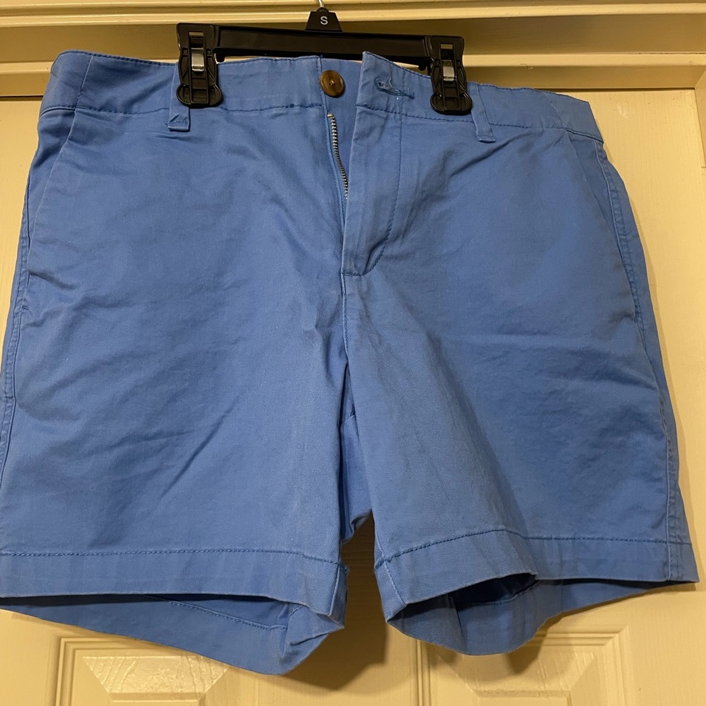 Blue Casual Shorts